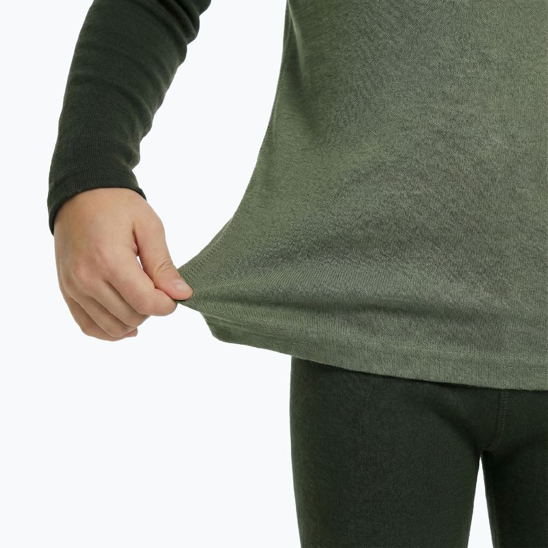 Dětská sada termoprádlaWOOLCANO Merino SET0982 khaki 6