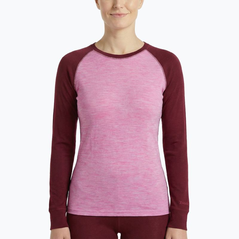 Sada termoprádla WOOLCANO Merino SET0980 purple 5