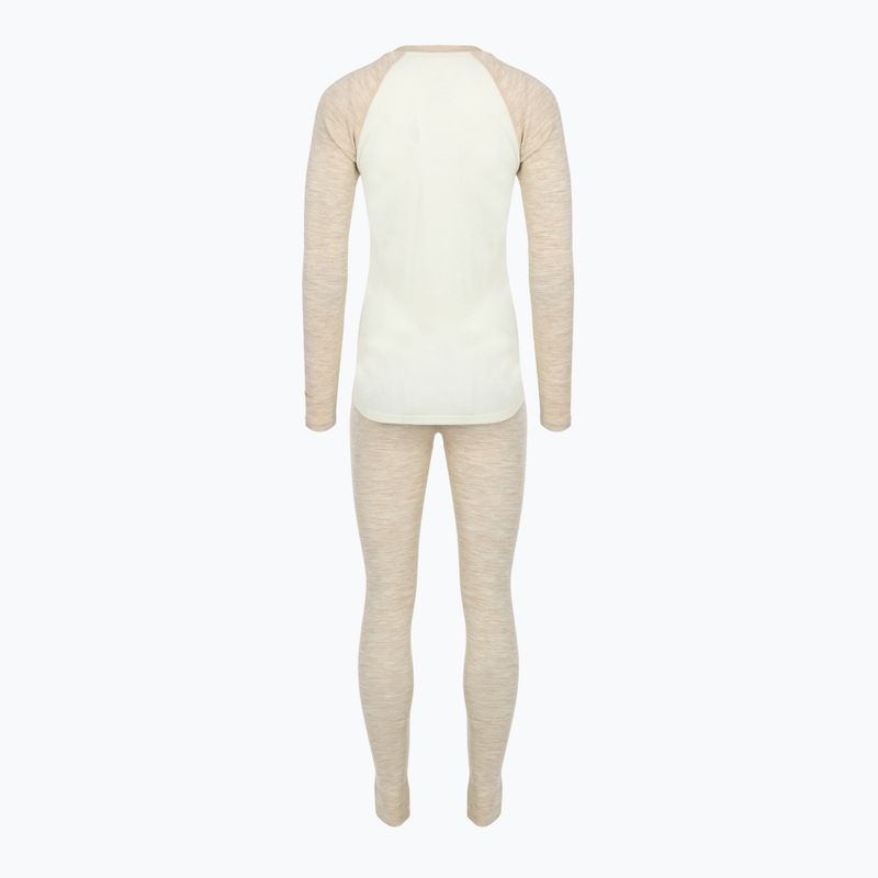 Sada termoprádla WOOLCANO Merino SET0980 beige 10