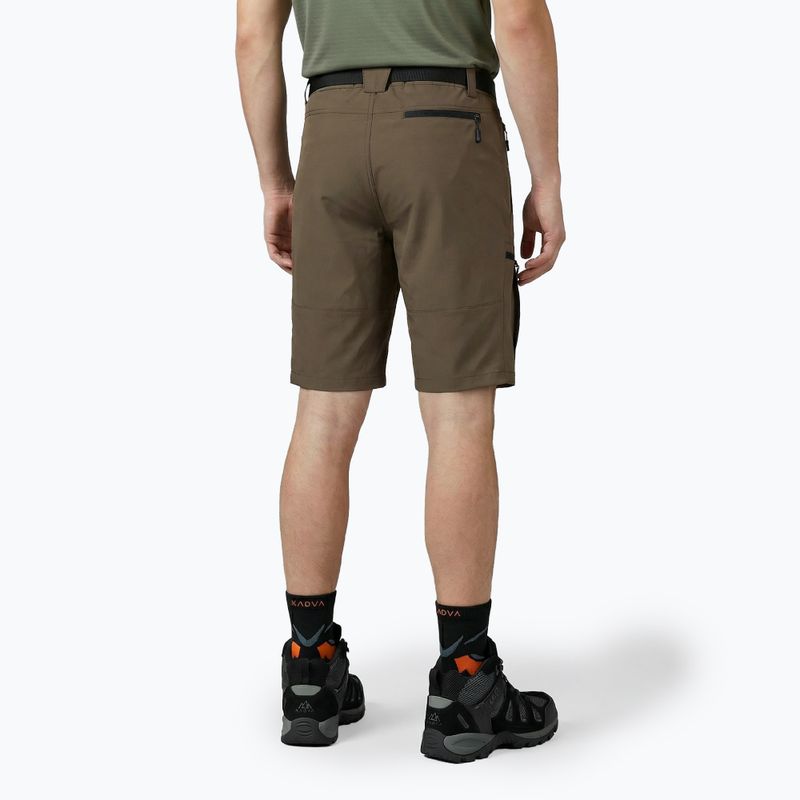 Pánské šortky KADVA Seto brown 2