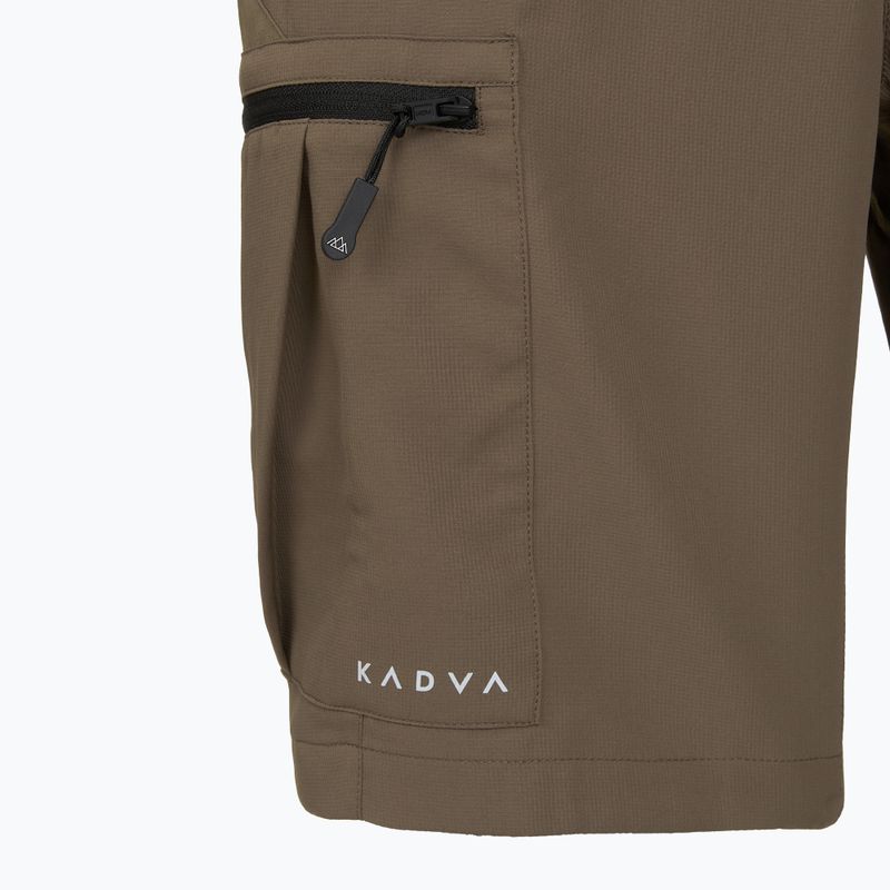 Pánské šortky KADVA Seto brown 11