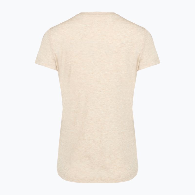Dámské trekové tričko KADVA Merivra merino beige 2