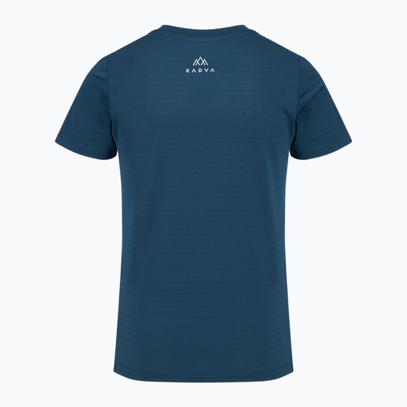 Dětské trekové tričko KADVA TrailCore breathable navy blue 8