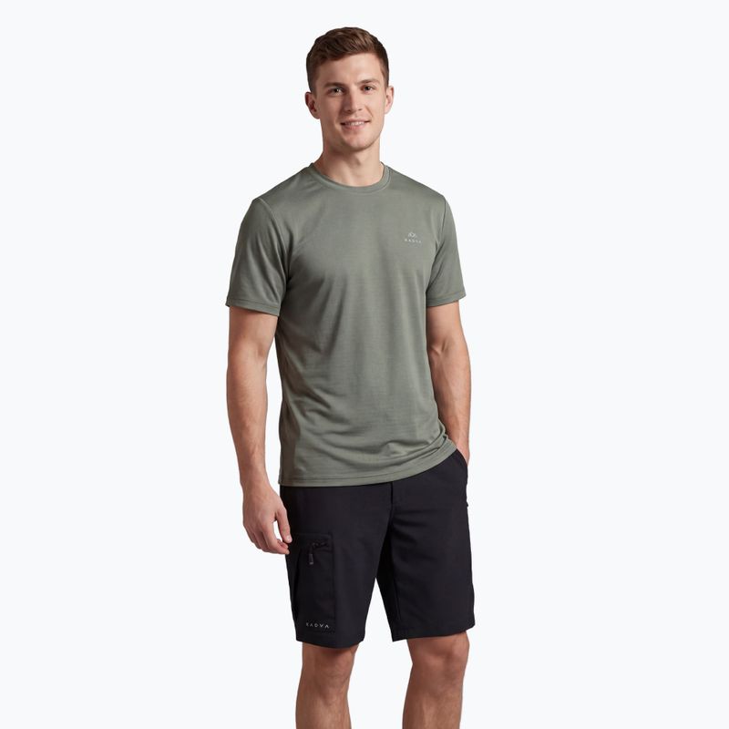 Pánské trekové tričko KADVA TrailCore breathable green