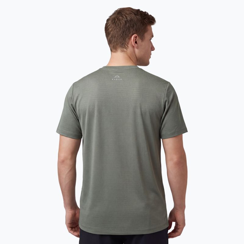 Pánské trekové tričko KADVA TrailCore breathable green 2