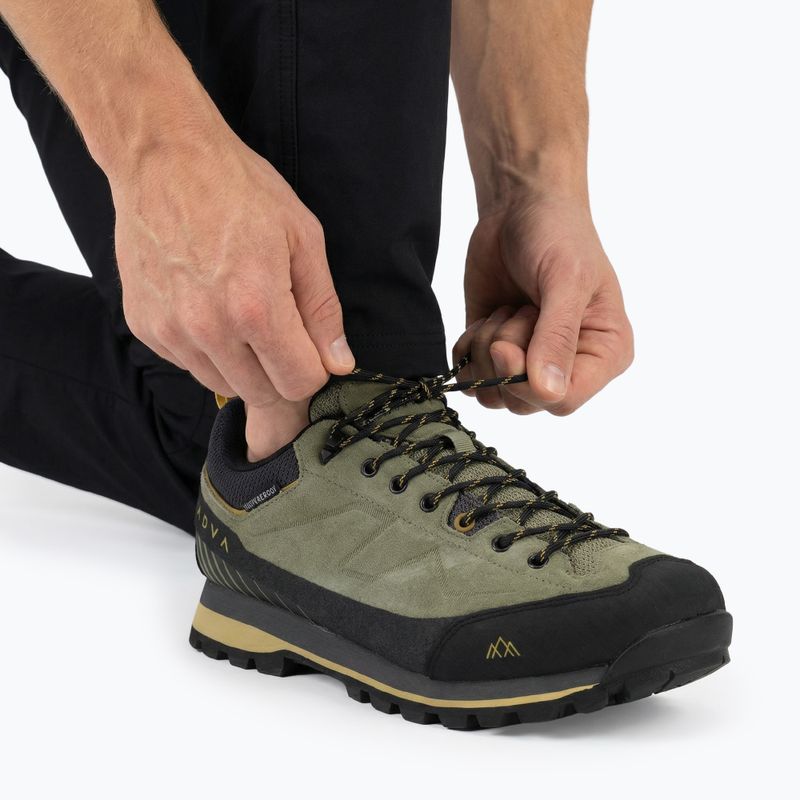 Pánské trekové boty KADVA NEVRA WP low leather green 5