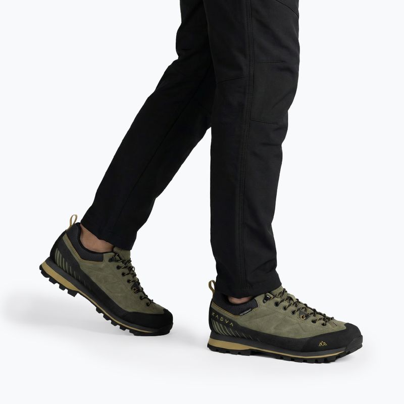 Pánské trekové boty KADVA NEVRA WP low leather green 2