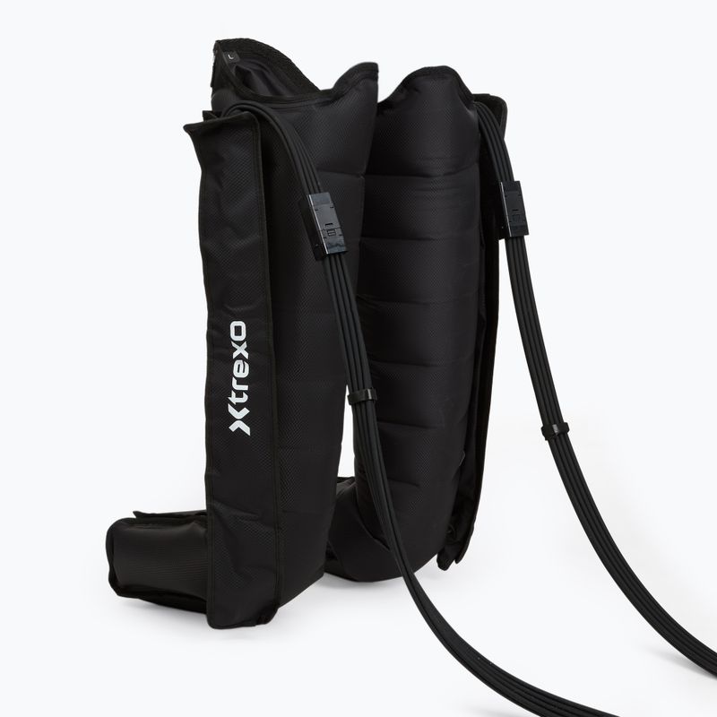 Masážní přístroj XTREXO masážní návleky na tlakovou masáž AIRPRESSO 8 černý 4