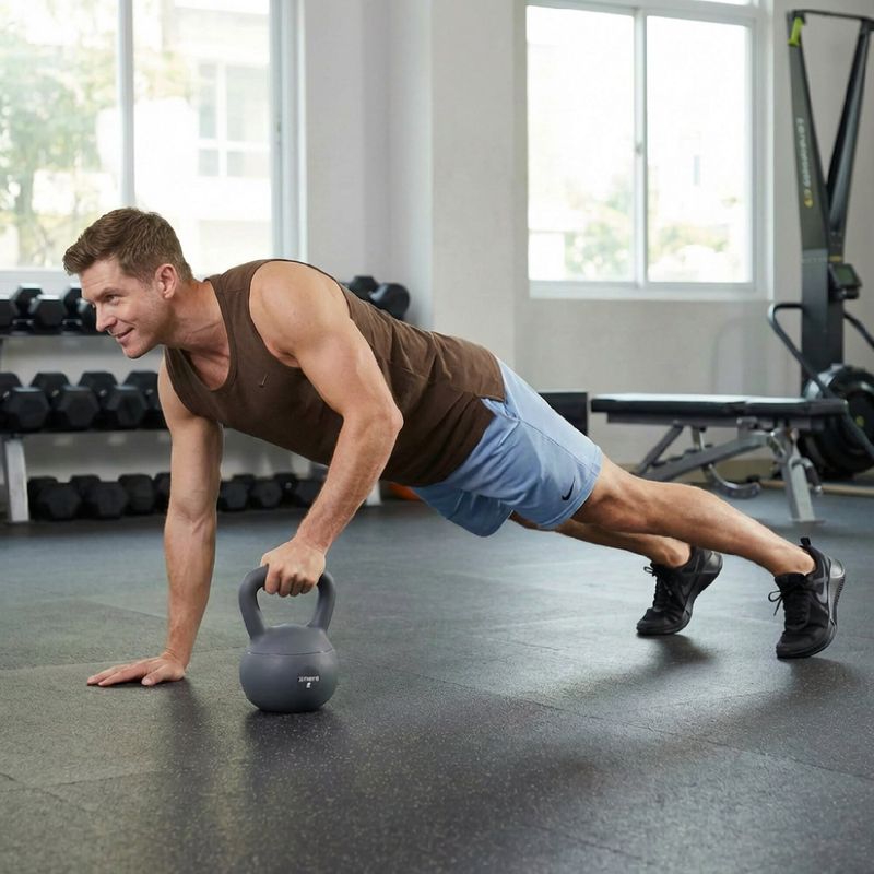 Měkký kettlebell XTREXO 4 kg grey 3