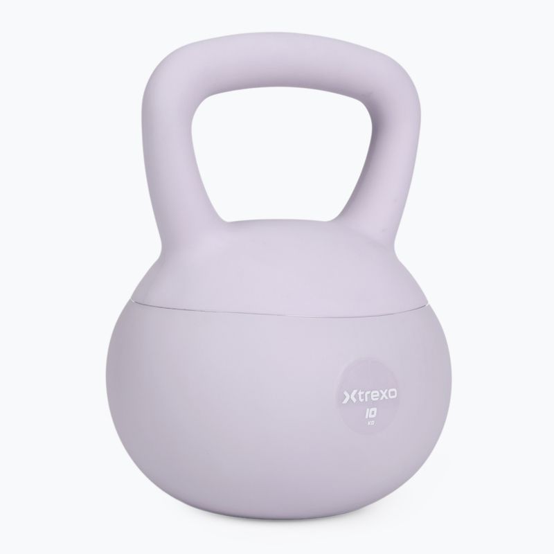 Měkký kettlebell XTREXO 10 kg purple 7