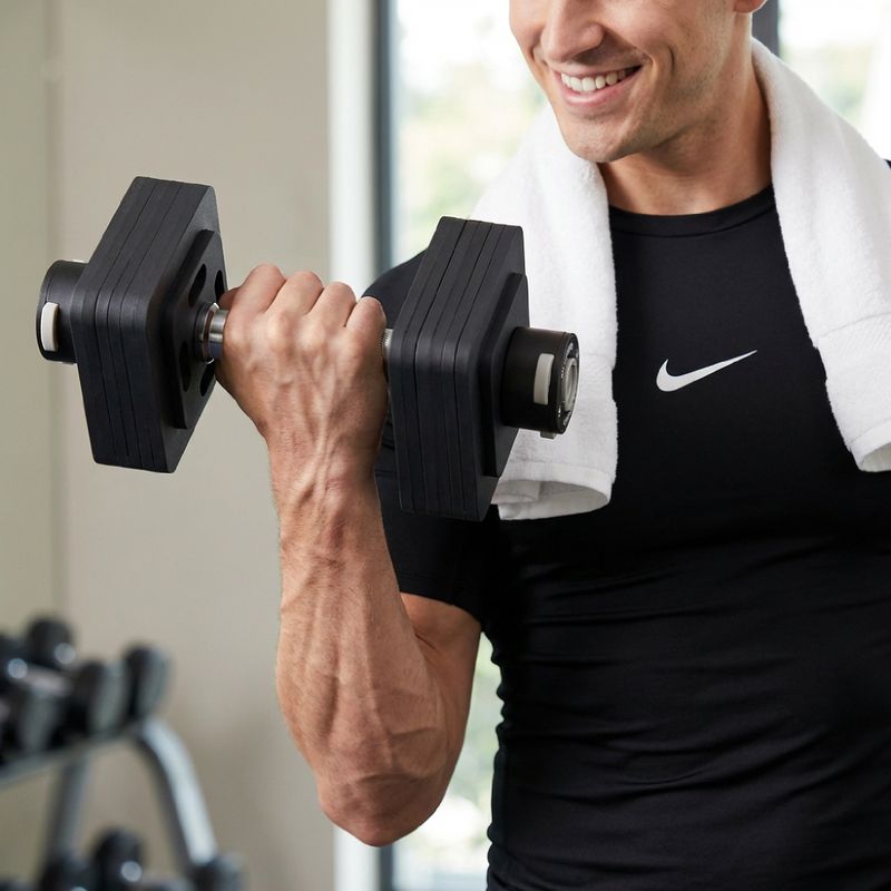 Nastavitelná činka XTREXO 15 kg black 3