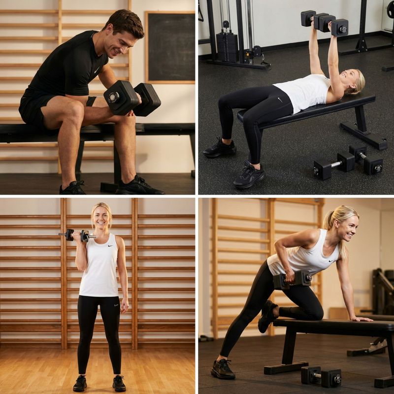 Nastavitelná činka XTREXO 23 kg black 5