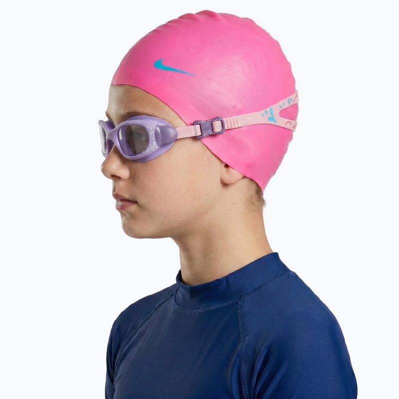 Dětské plavecké brýle AQUASTIC Spinny purple 3