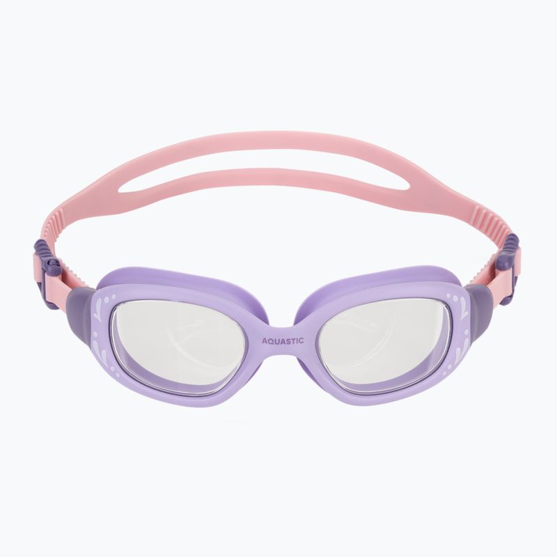 Dětské plavecké brýle AQUASTIC Spinny purple 8