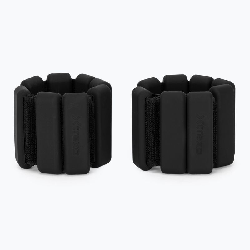 Závaží na kotníky a zápěstí XTREXO SCULPT 2 x 0,5 kg černá