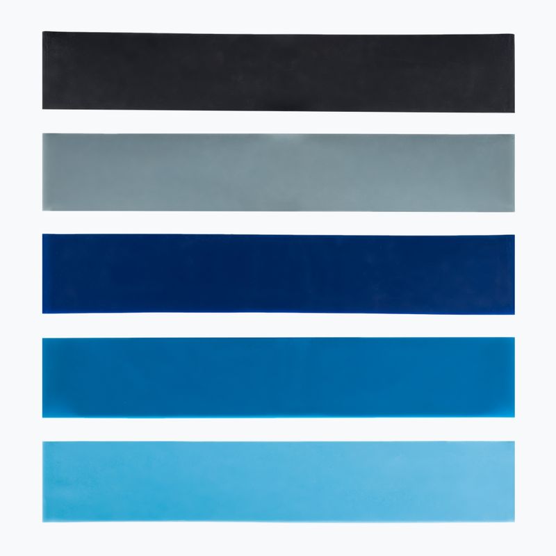 Sada posilovacích odporových gum  XTREXO 5 Mini Power Band resistance band 5 pcs. multicolor 2