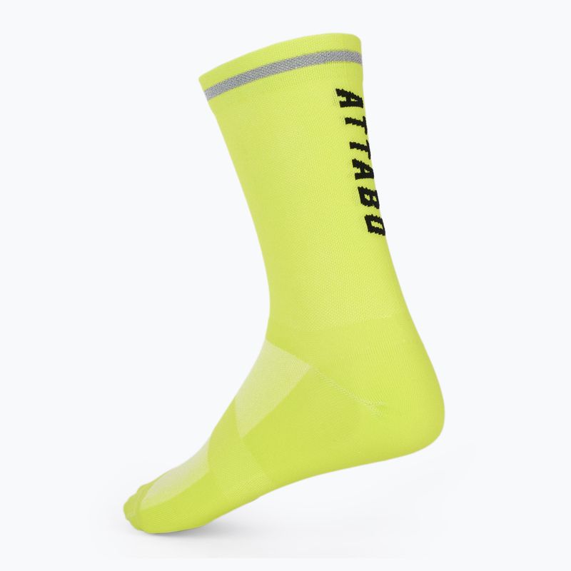 Ponožky ATTABO Maxis Visible Pro reflective green 2