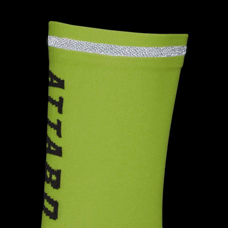 Ponožky ATTABO Maxis Visible Pro reflective green 5