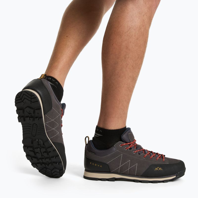 Pánské trekingové boty KADVA Stride Low WaterProof šedé 2