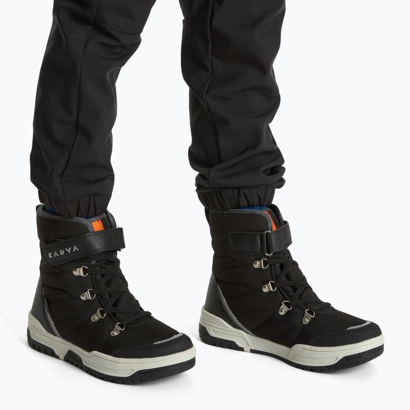 Dětské sněhule KADVA Flow WaterProof černé 2