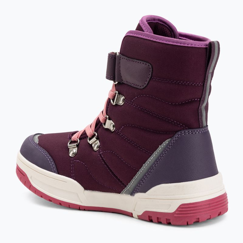 Dětské sněhule KADVA Flow WaterProof bordowy fuksja 3