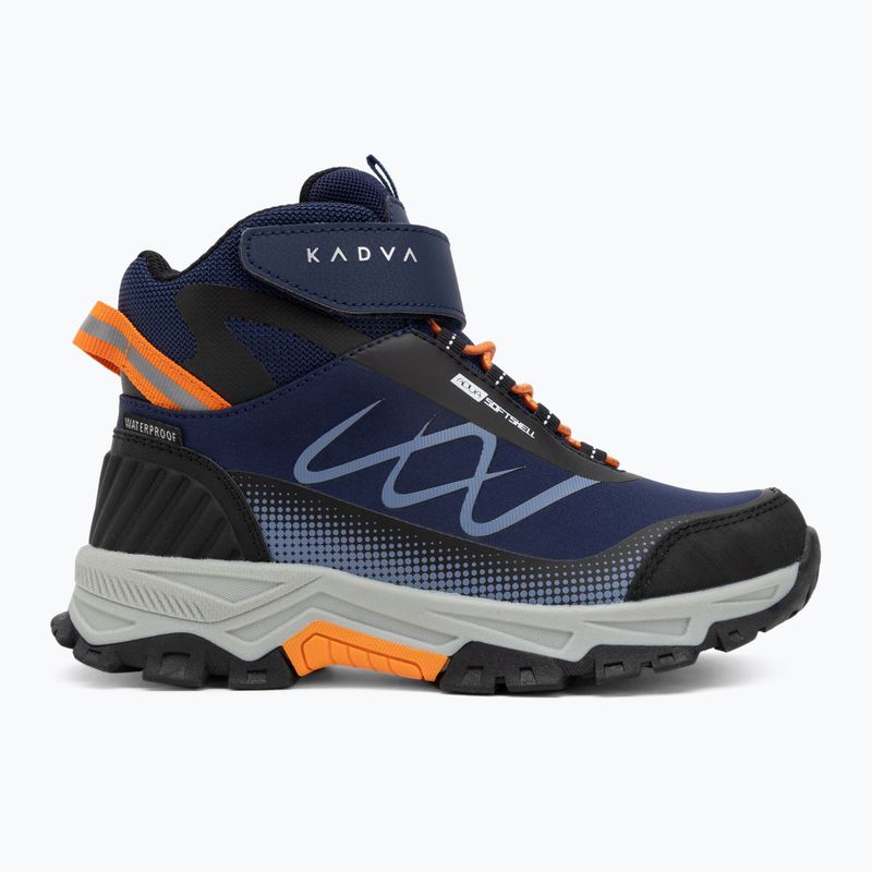 Dětské trekingové boty KADVA Rocky Trail Mid WaterProof Softshell navy / black 5