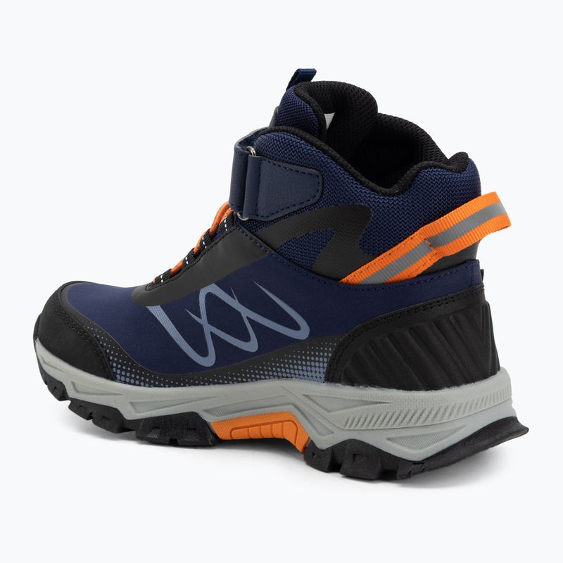 Dětské trekingové boty KADVA Rocky Trail Mid WaterProof Softshell modré 6