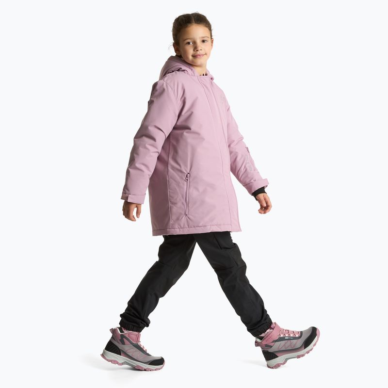 Dětské trekingové boty KADVA Rocky Trail Mid WaterProof Softshell gray / pink 3