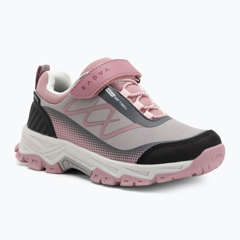 Dětské trekingové boty KADVA Rocky Trail Low WaterProof Softshell šedé