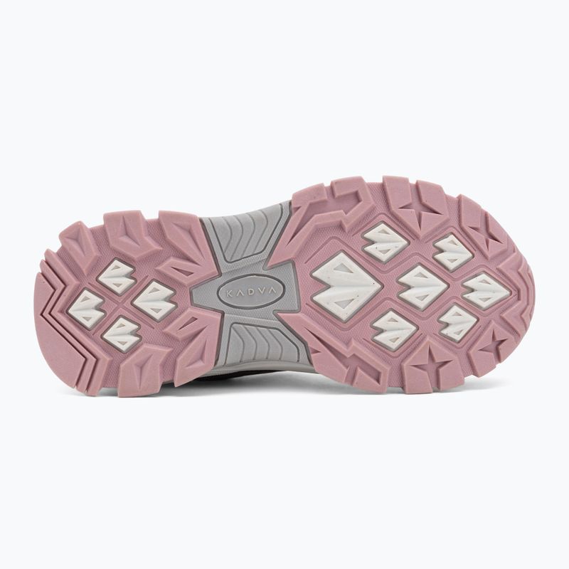Dětské trekingové boty Kadva Rocky Trail Low WaterProof Softshell gray / pink 7