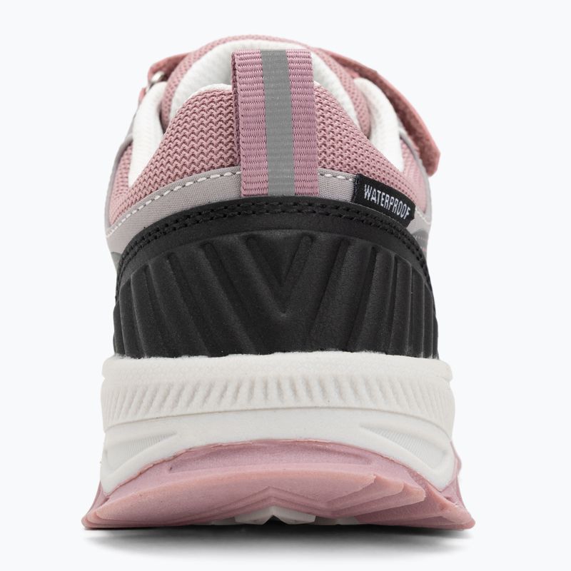 Dětské trekingové boty Kadva Rocky Trail Low WaterProof Softshell gray / pink 9