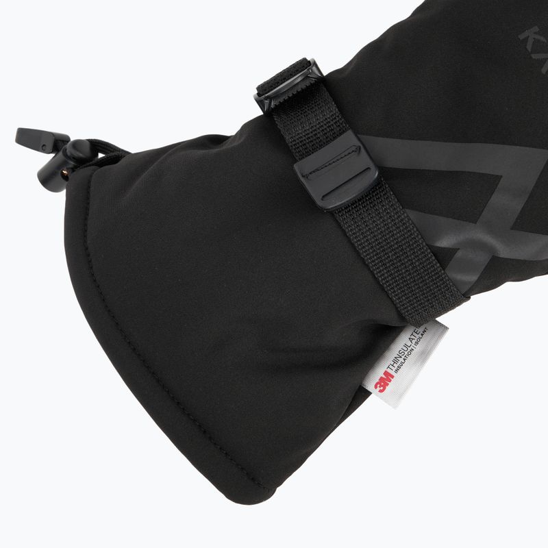 Pánské lyžařské rukavice KADVA Mountain Flow 3M Thinsulate black 6