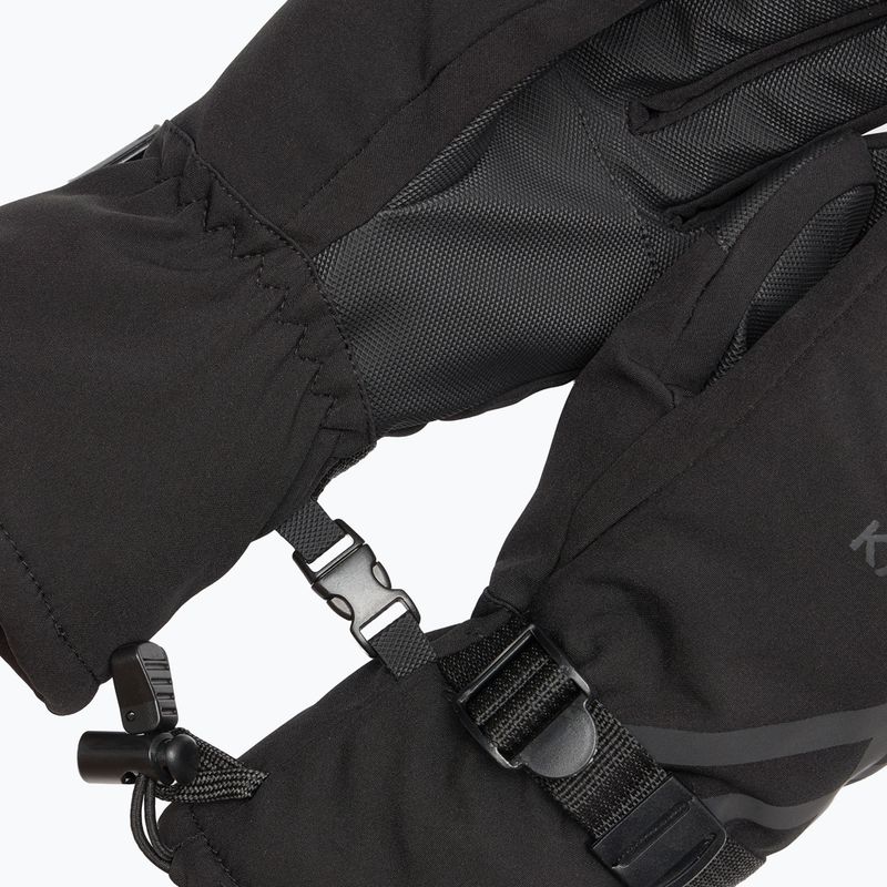 Dámské lyžařské rukavice KADVA Mountain Flow 3M Thinsulate black 9