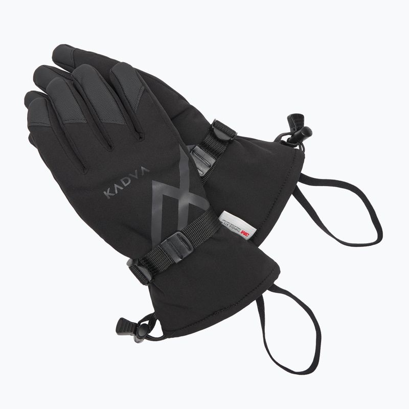 Dámské lyžařské rukavice KADVA Mountain Flow 3M Thinsulate black 10