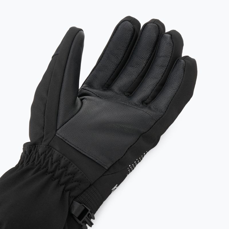 Dámské lyžařské rukavice  KADVA Mountain Flow Pro kůže 3M Thinsulate black 7