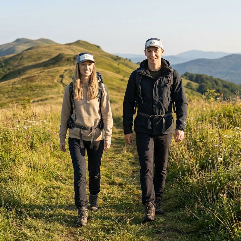 Kšiltovka KADVA Hiker Cap šedá 8