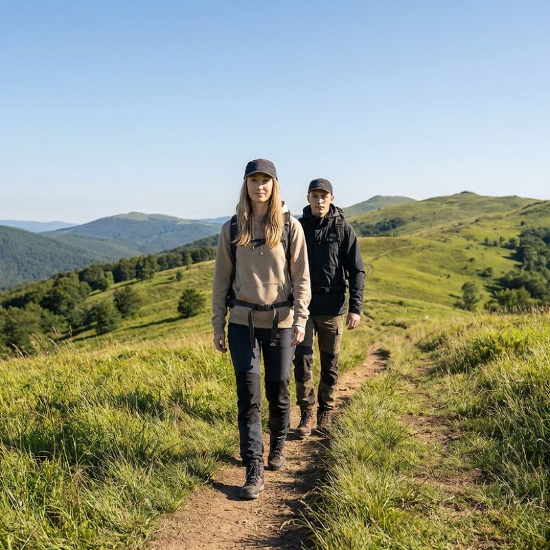 Kšiltovka KADVA Hiker Cap černá 8