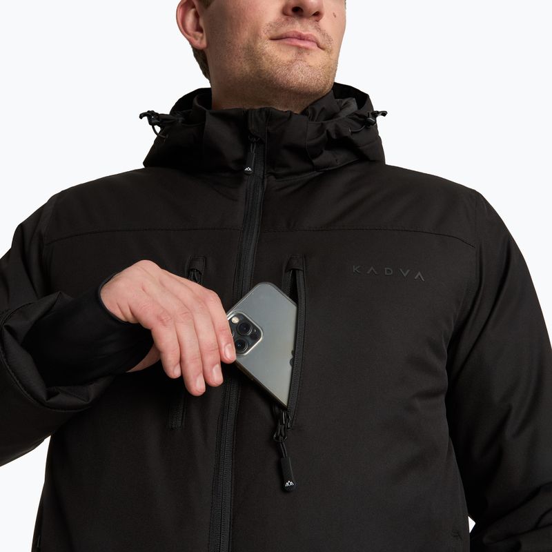 Pánská lyžařská bunda KADVA Edge X Jacket černá 4