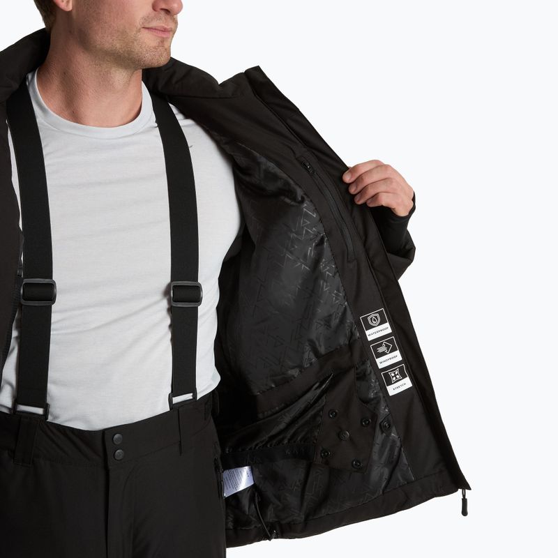 Pánská lyžařská bunda KADVA Edge X Jacket černá 9