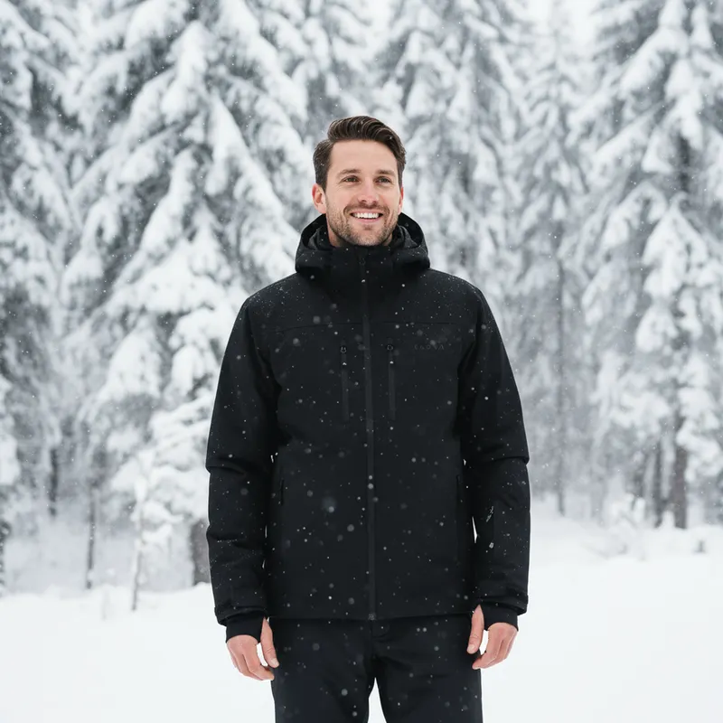 Pánská lyžařská bunda KADVA Edge X Jacket black 13