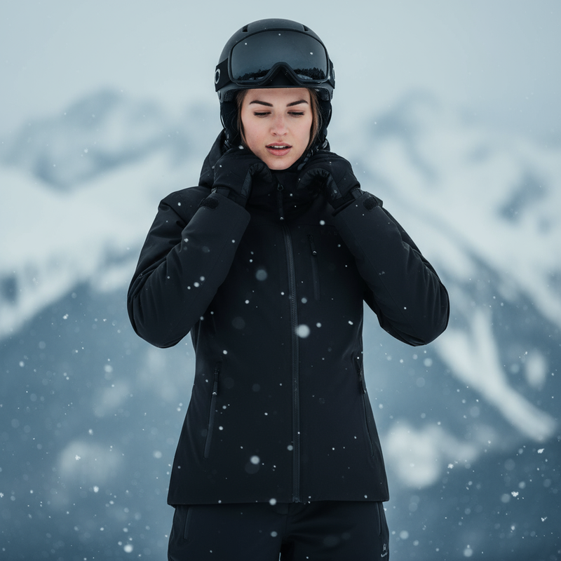Dámská lyžařská bunda KADVA Edge X Jacket černá 14