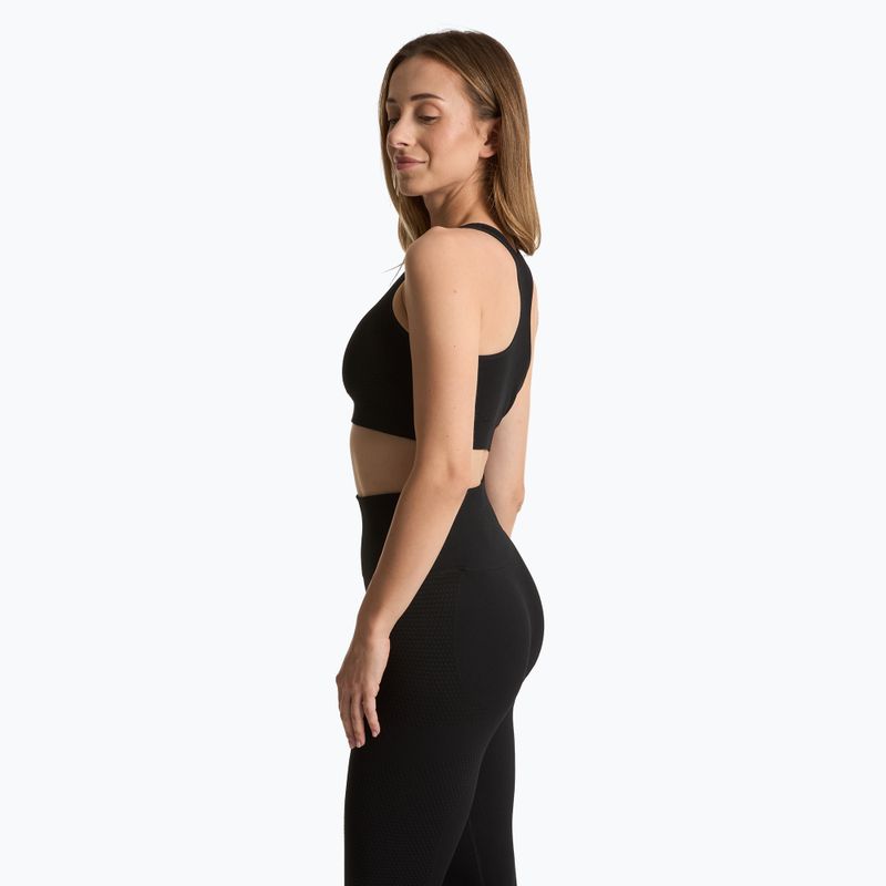 Tréninková podprsenka XTREXO Rexi Up Seamless Bra black 4