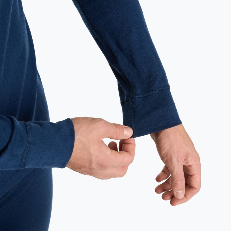 Pánské termoprádlo WOOLCANO Merino SET0540 tmavě modré 5