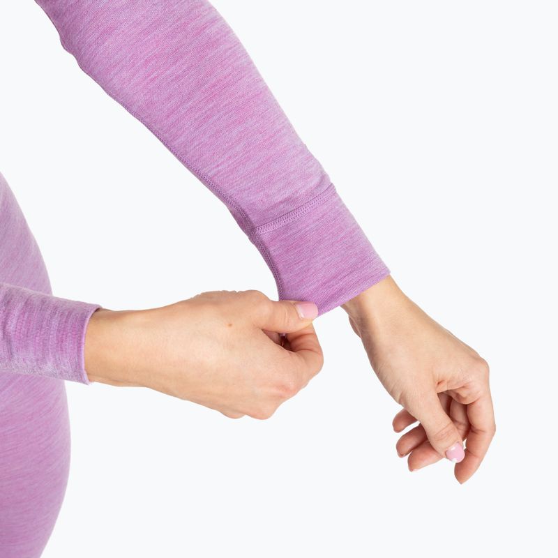 Dámské termoprádlo  WOOLCANO Merino SET0543 fialová 4