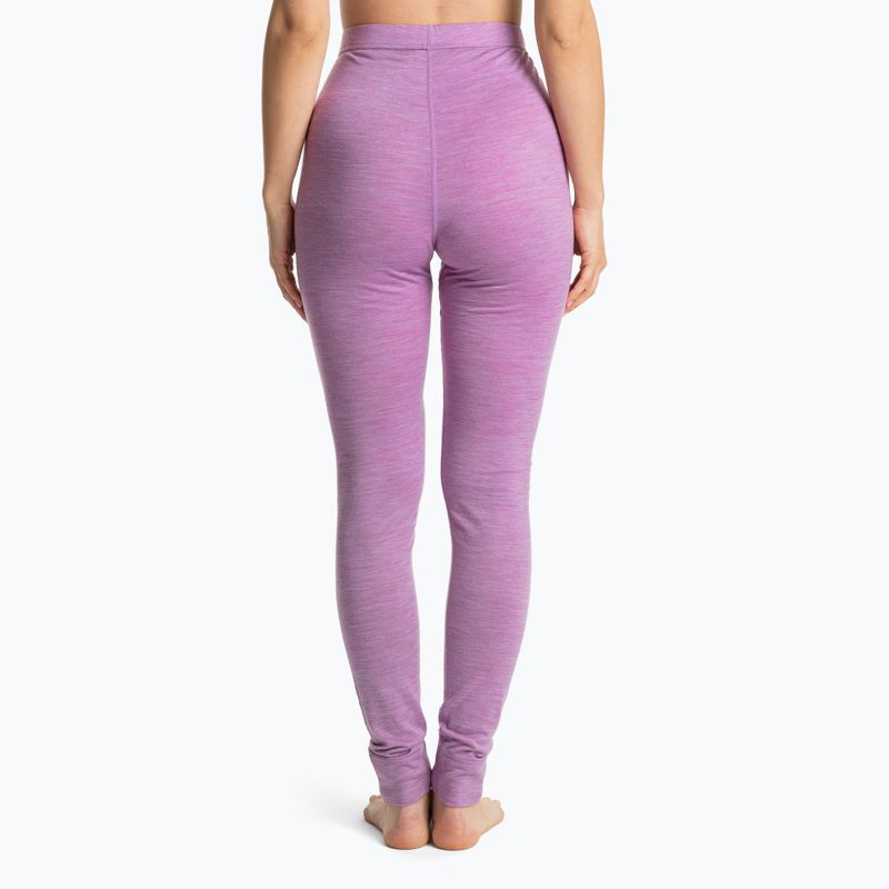 Dámské termoprádlo  WOOLCANO Merino SET0543 fialová 8