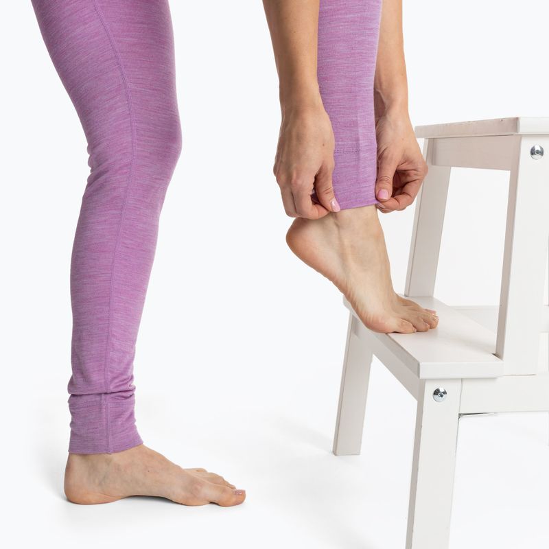 Dámské termoprádlo  WOOLCANO Merino SET0543 fialová 10