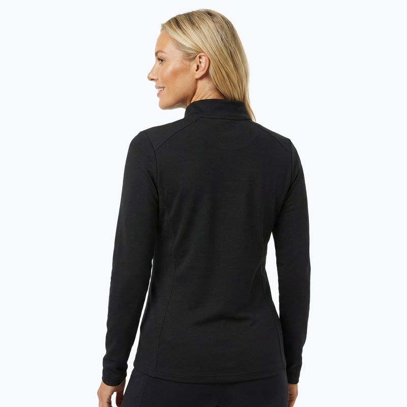Dámská termo mikina  WOOLCANO Merino TOP0545 black 2