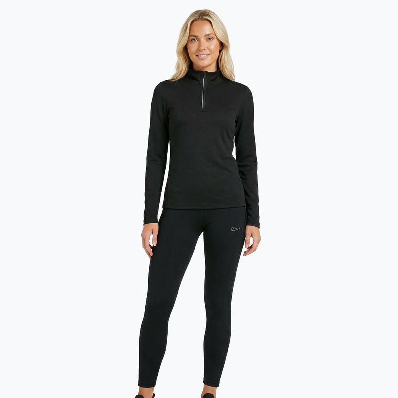 Dámská termo mikina  WOOLCANO Merino TOP0545 black 3