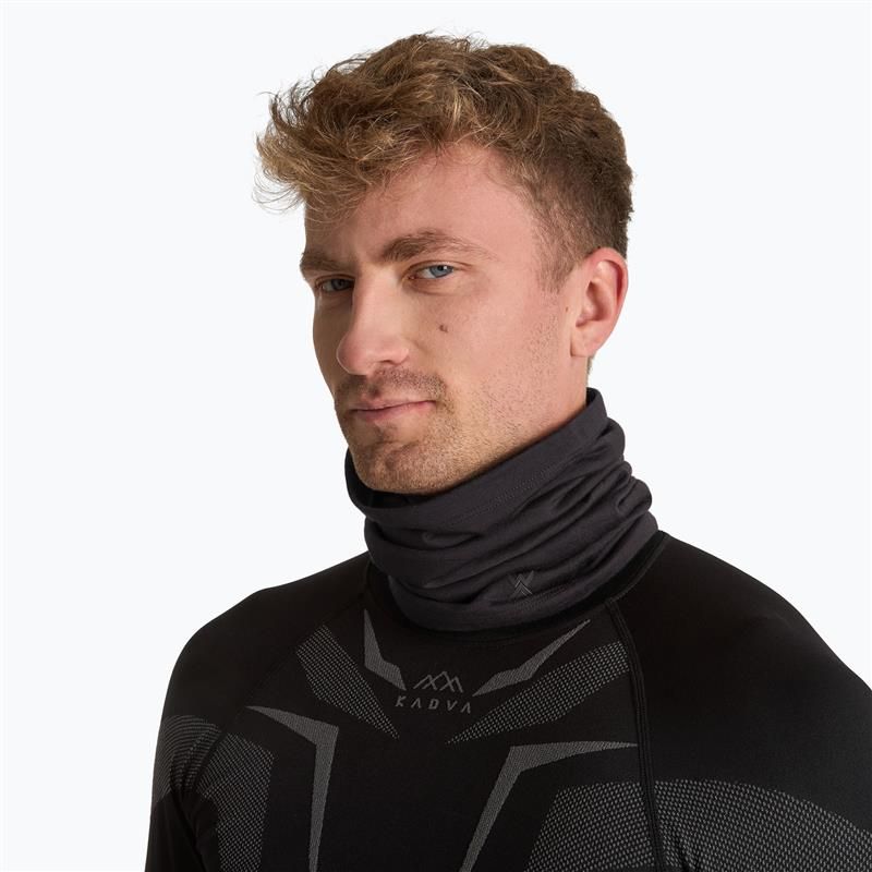 Nákrčník WOOLCANO Merino SPT24-33 černý