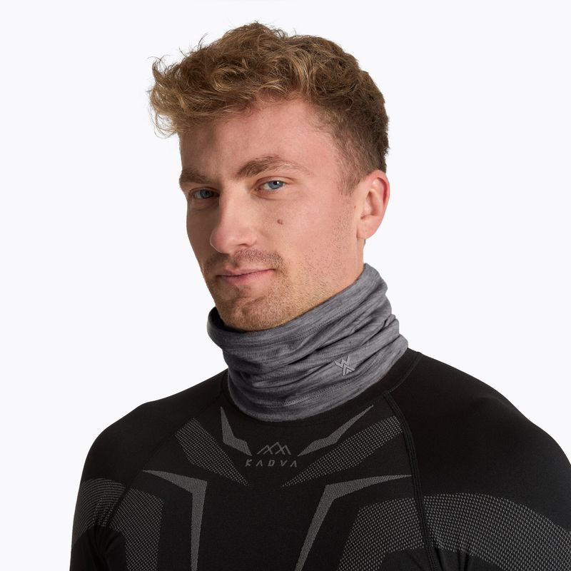 Nákrčník  WOOLCANO Merino SPT24-33 šedý